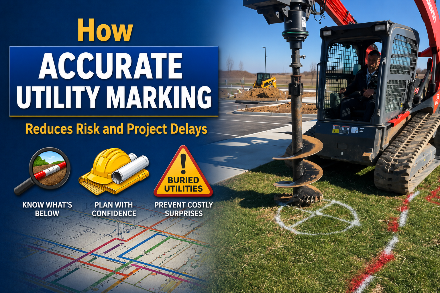 How Accurate Utility Marking Reduces Risk and Project Delays